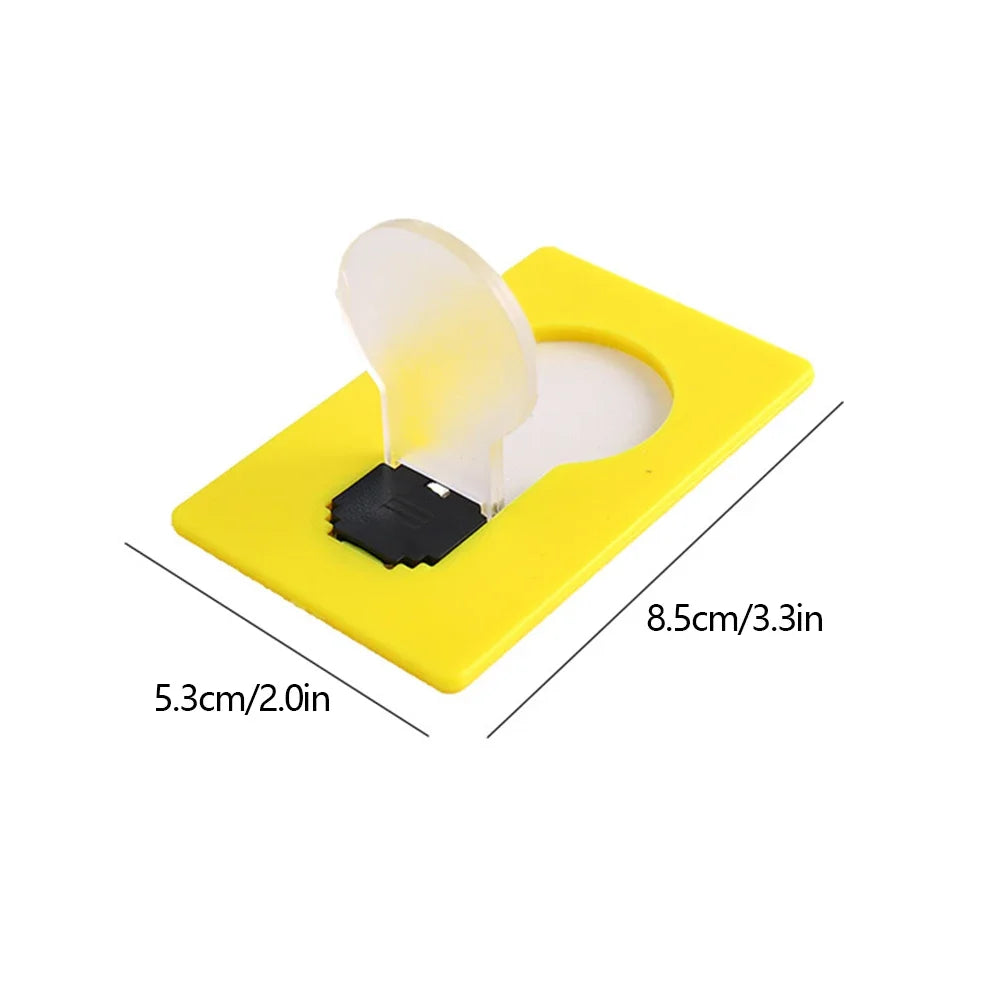 2-in-1 Card Phone Stand with LED Night Light | Ultra-Slim