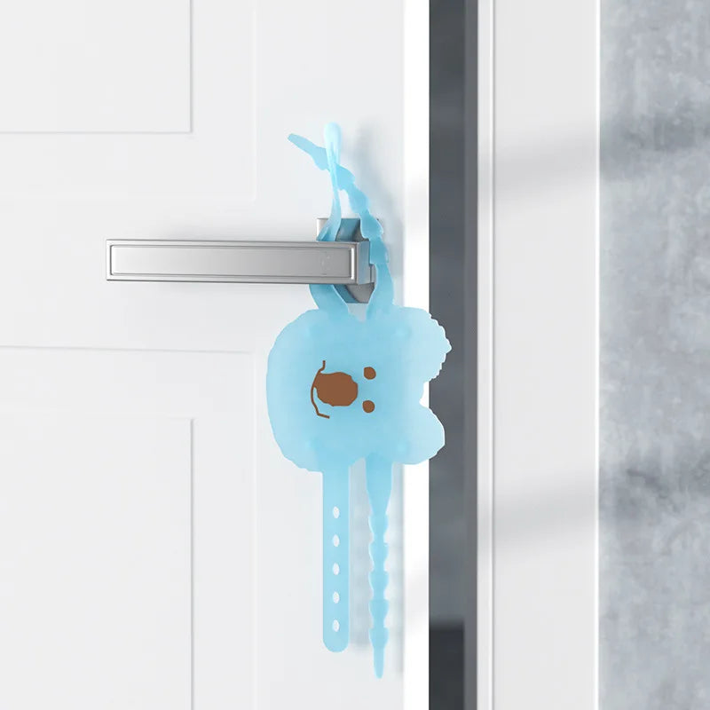 Silicone Door Buffer Mute Lock Sleeve | Anti-Pinch & Anti-Slam