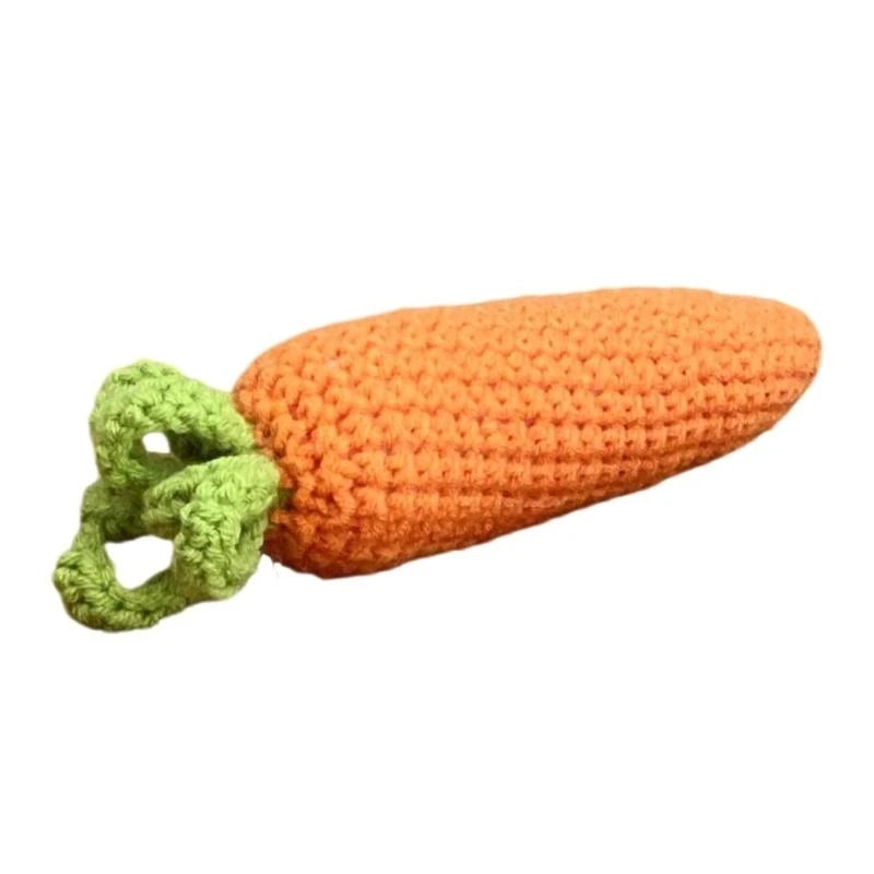 Knit Newborn Pumpkin Photo Prop Costume for Baby Photoshoot