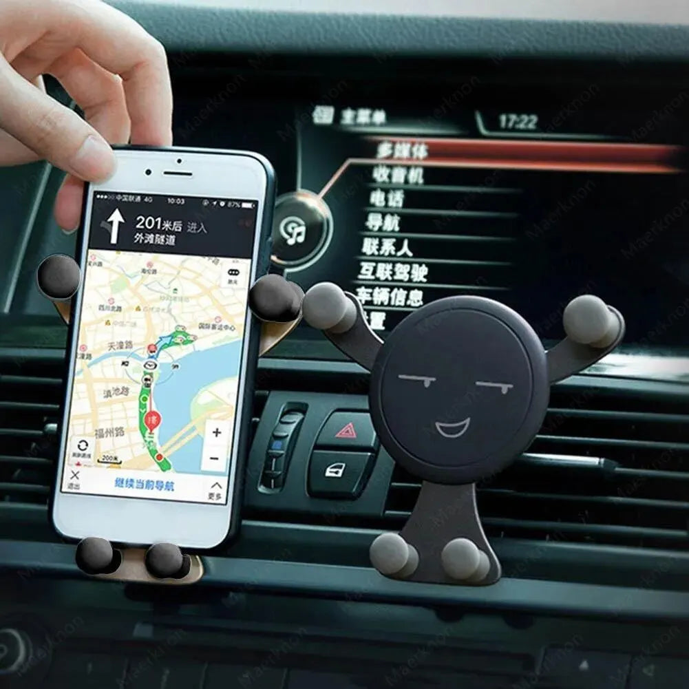 Gravity Air Vent Car Phone Holder – Universal Mount