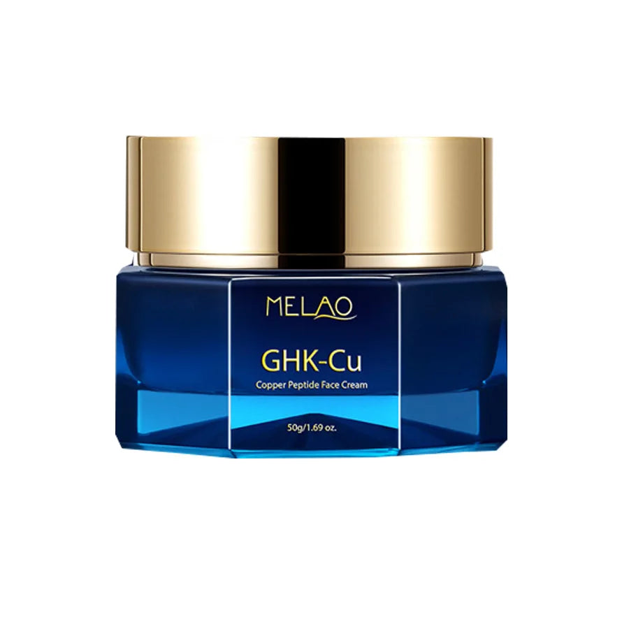 50g GHK-Cu Copper Peptide Face Cream And 30ml GHK-Cu Snap-8 Facial Serum Moisturizer for Plumping Hydration and Skin Elasticity Peaceful Pleasures Health and Wellness 50g face cream