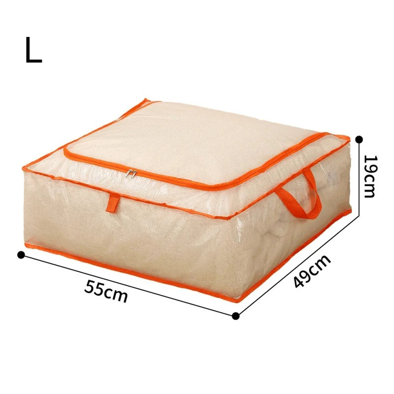 Large Zipper Storage Bags – Under Bed & Closet Organizer Zipper Storage Bag Peaceful Pleasures Health and Wellness L