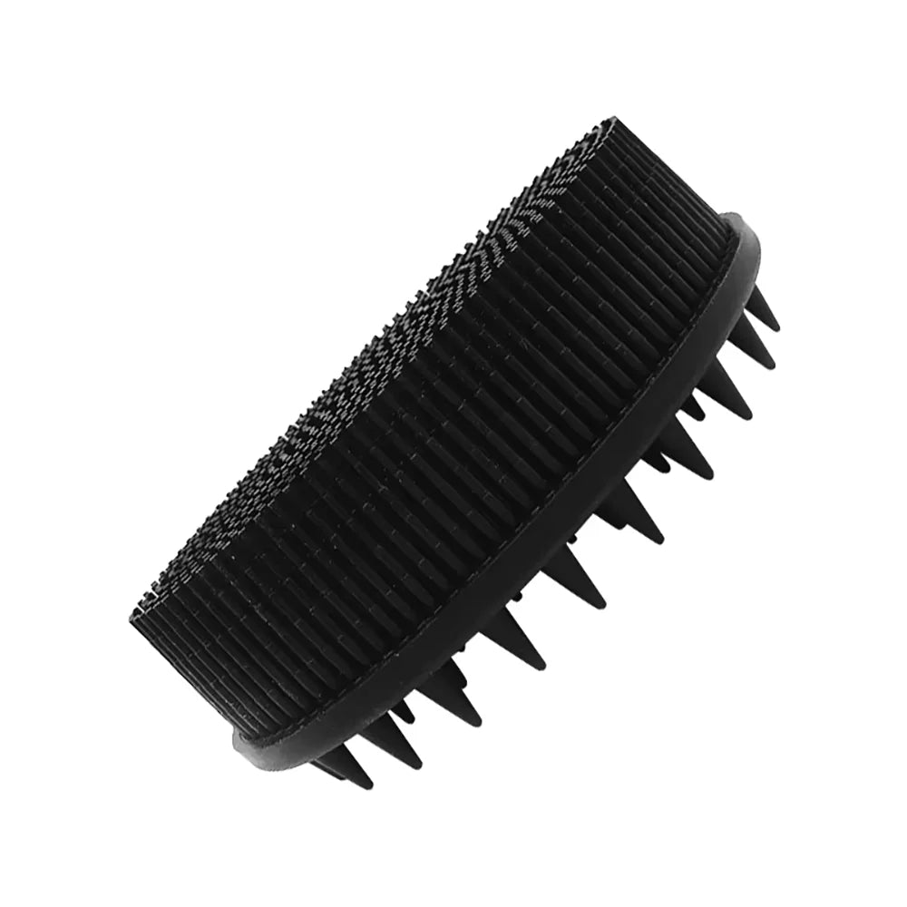 Double-Sided Silicone Shower Brush – Body Scrub & Scalp