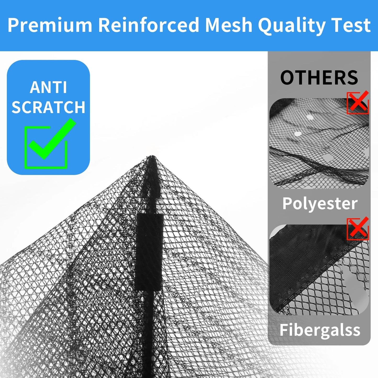 Anti Mosquito Magnetic Screen Door Curtain Fits Door Size 38"x82" Reinforced Self-Closing Net with Magnets Household Mesh Peaceful Pleasures Health and Wellness