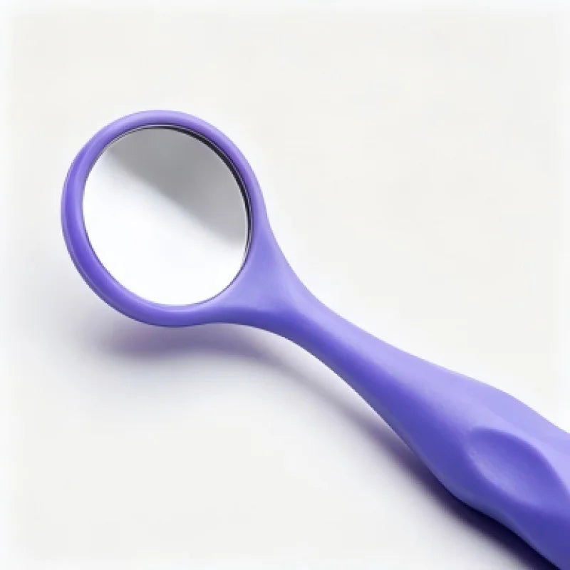 Autoclavable Dental Mouth Mirrors 10-Pack | Color Handle
