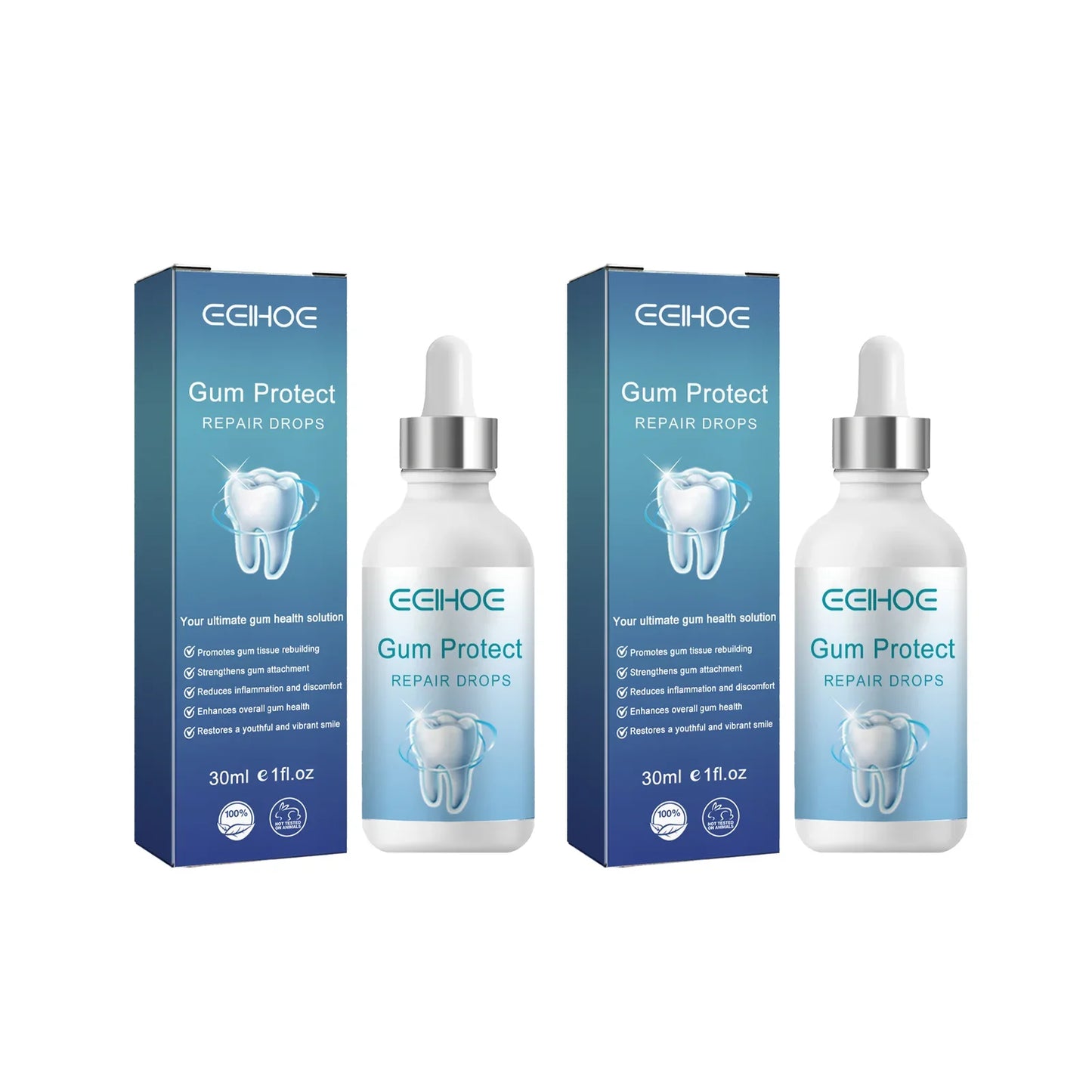 Gum Protect Repair Drops | Gum & Teeth Brightening Serum 30ml