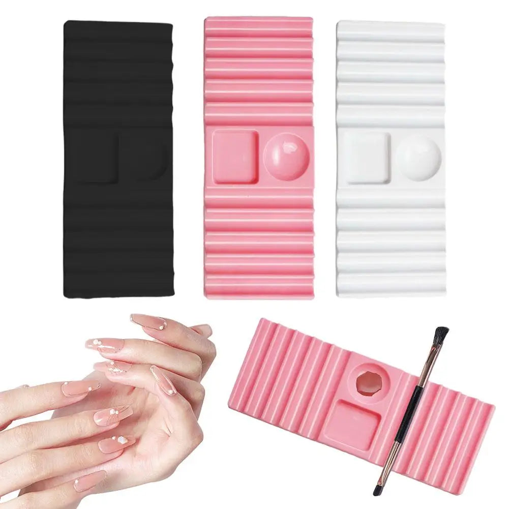 Nail Art Brush & Tool Holder – Dual Form Organizer Stand