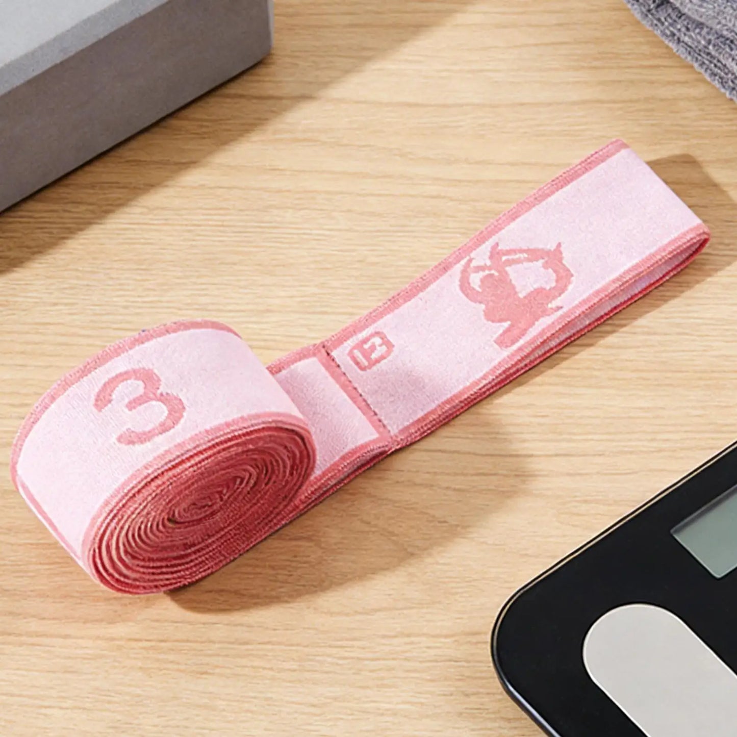 Numbered Resistance Band – Elastic Stretch Belt for Yoga & Fitness