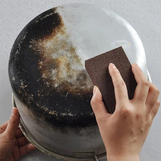 Removing Rust Cleaning Brush Cooktop Pot Descaling Scrub Dady Kitchen Peaceful Pleasures Health and Wellness