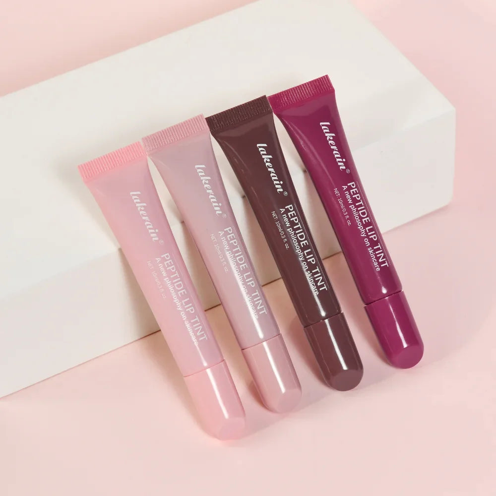 Lakerain Peptide Lip Tint Gloss – 8 Shades, Moisturizing