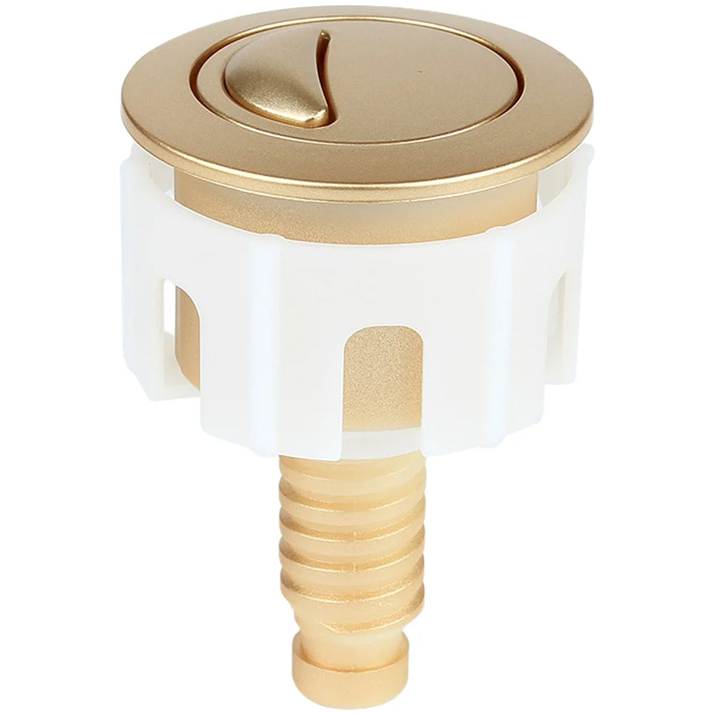 Chrome Plated ABS Dual Flush Toilet Button Compatible European