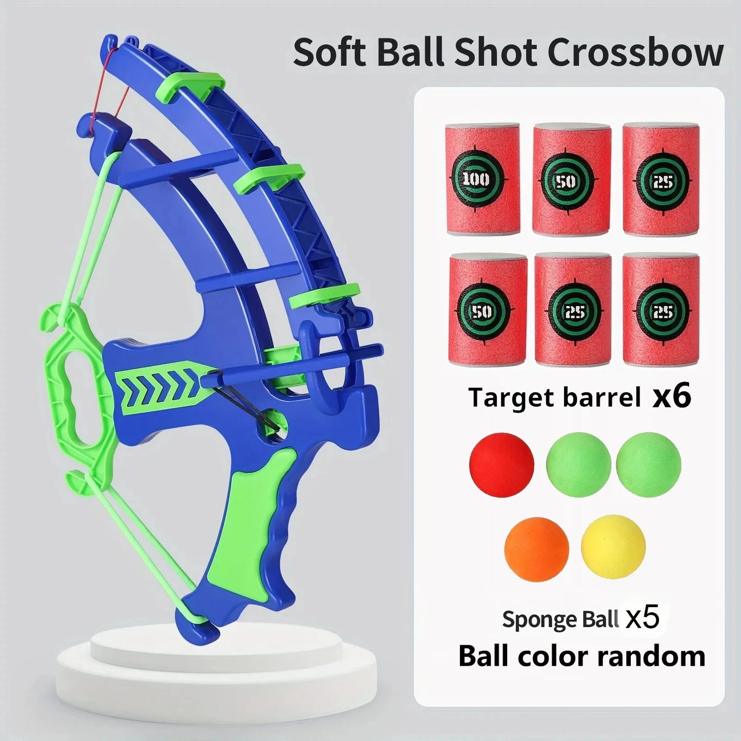 Soft Bullet Target Practice Toy for Kids – Outdoor Shooting Game