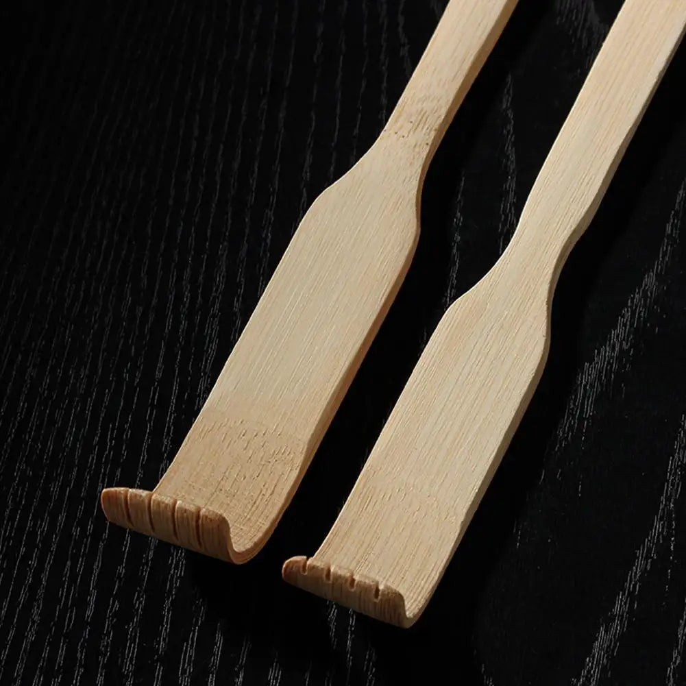 1/2pcs Bamboo Wooden Back Scratcher Massager Back Scratching Rake Household Relax Back Massage Relaxation Tools Peaceful Pleasures Health and Wellness