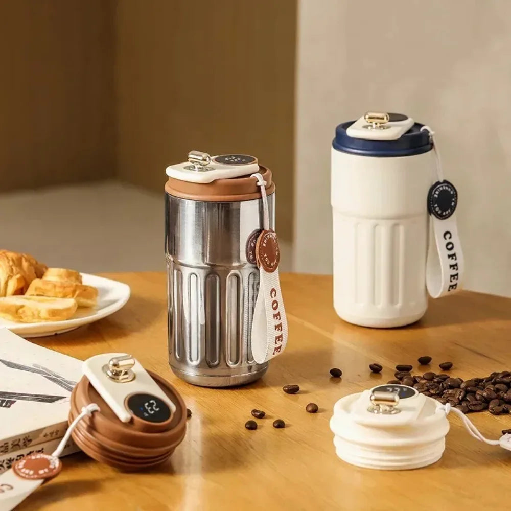 316 Stainless Steel Water Bottle | LED Temp Display Thermos