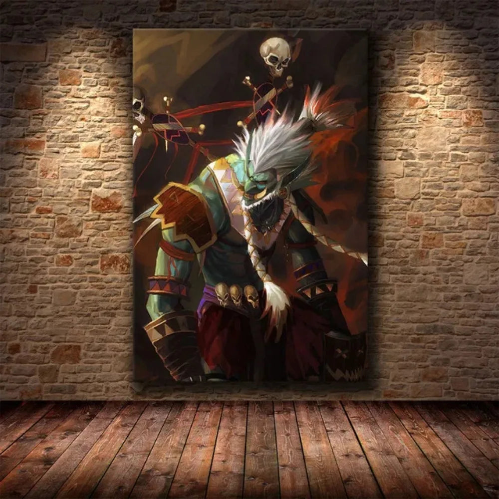 World of Warcraft HD Canvas Wall Art Poster | Unframed Print