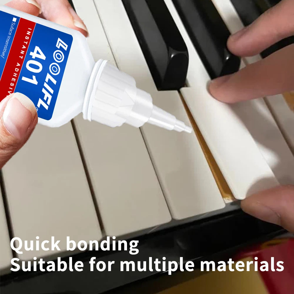 SuperGlue Super Strong Adhesive, Suitable for Instant Transparent Adhesive of Plastics, Metals, Wood, Crafts, Glass and Ceramics Peaceful Pleasures Health and Wellness
