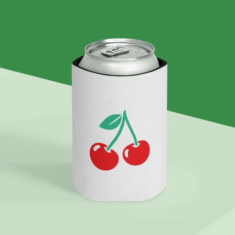 4-Pack Retro Cherry Can Coolers | Bachelorette Bridal Party