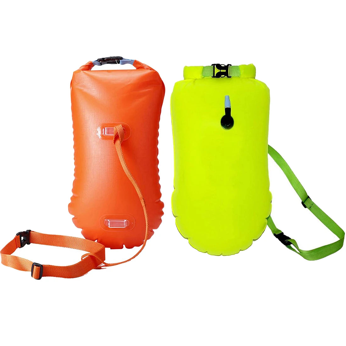 Open Water Swim Buoy Float | Dry Bag & Adjustable Waist Belt