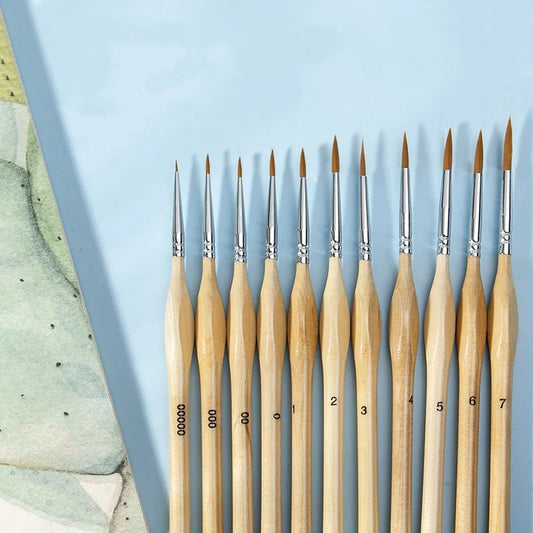 Dry Brushes Model Painting Domed Tip Drybrush Fine Detailing Scale Peaceful Pleasures Health and Wellness
