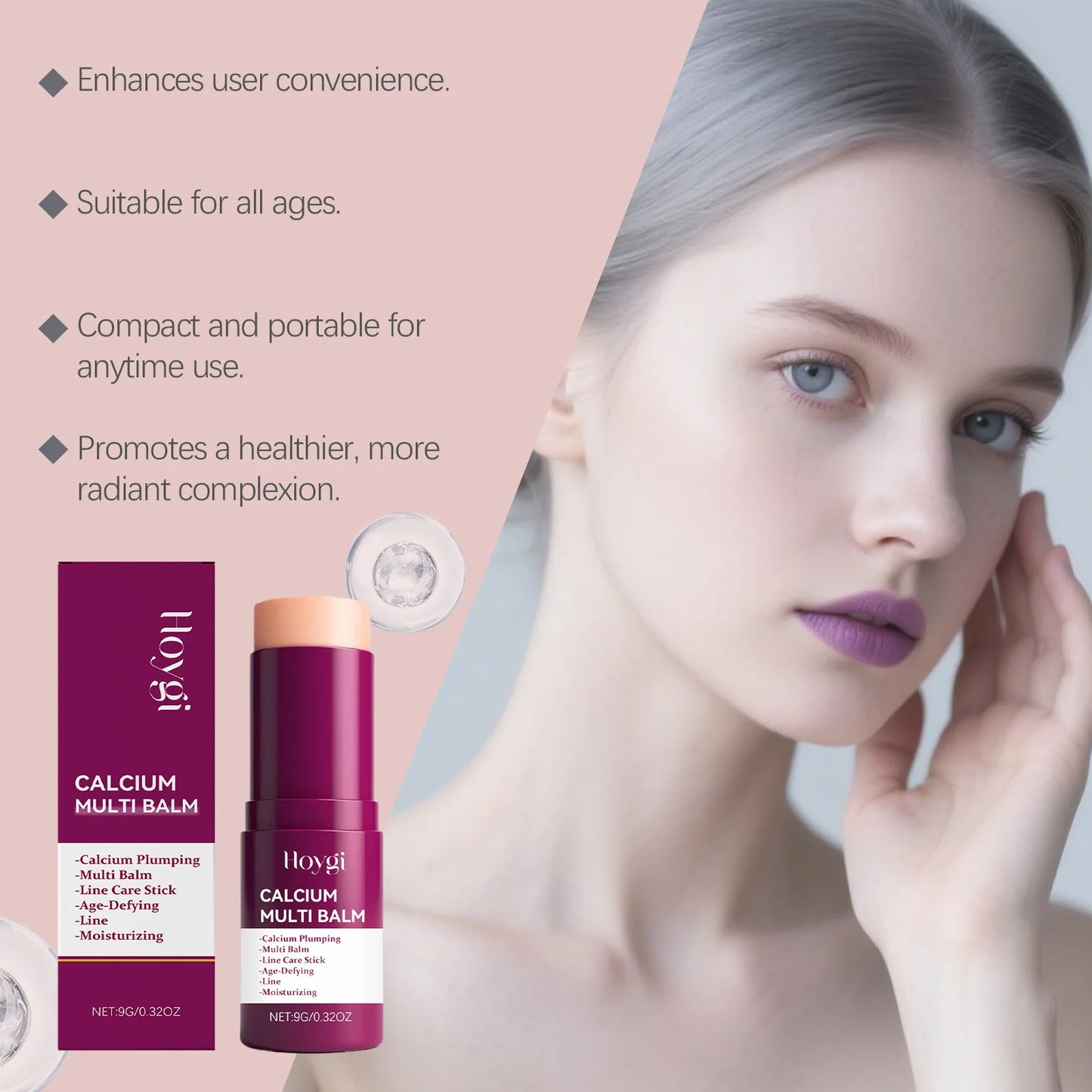 Calcium Multi Balm – Firming Hydrating Face Moisturizer Stick