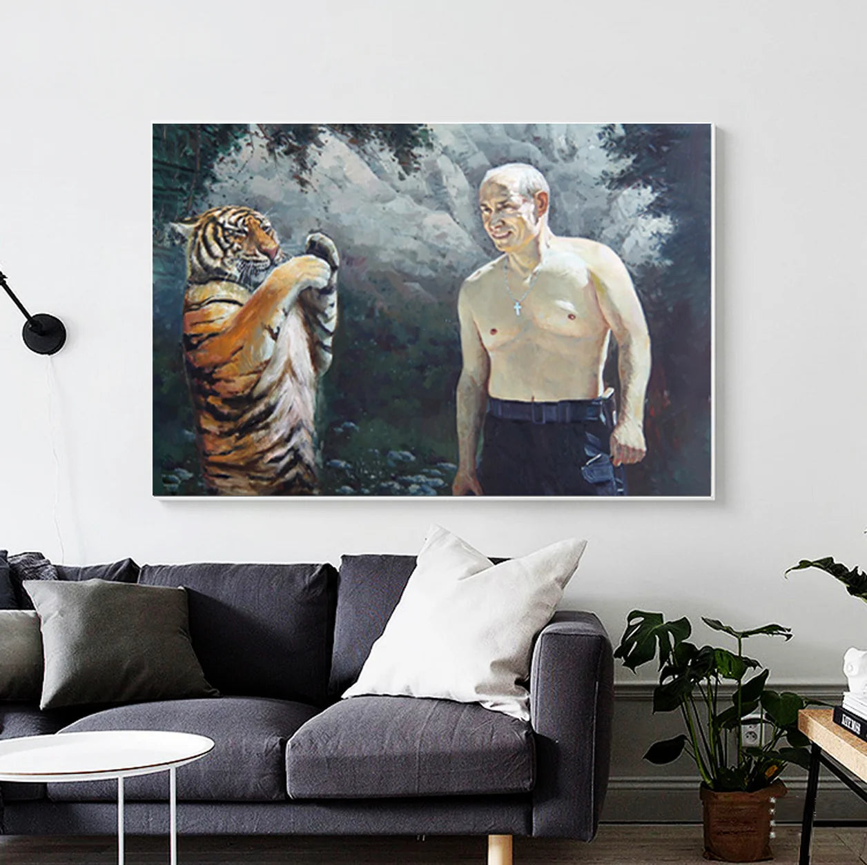 Hand-Painted Celebrity Portrait Oil Painting on Canvas | Custom Art Oil Painting Art Peaceful Pleasures Health and Wellness