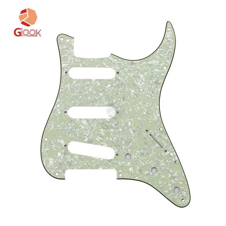 11 Nail Electric Guitar Guard ST SQ Panel Hole Single SSS Meffen