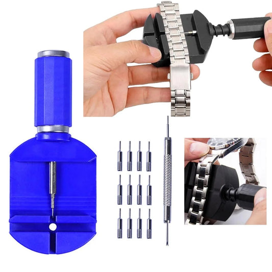Watch Link Remover Tool Kit – 14pcs Band Pin Removal Set Watch Repair Tool Kit Peaceful Pleasures Health and Wellness