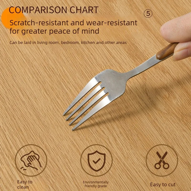 Wood Grain Floor Sticker | Self-Adhesive Waterproof Non-Slip Tile
