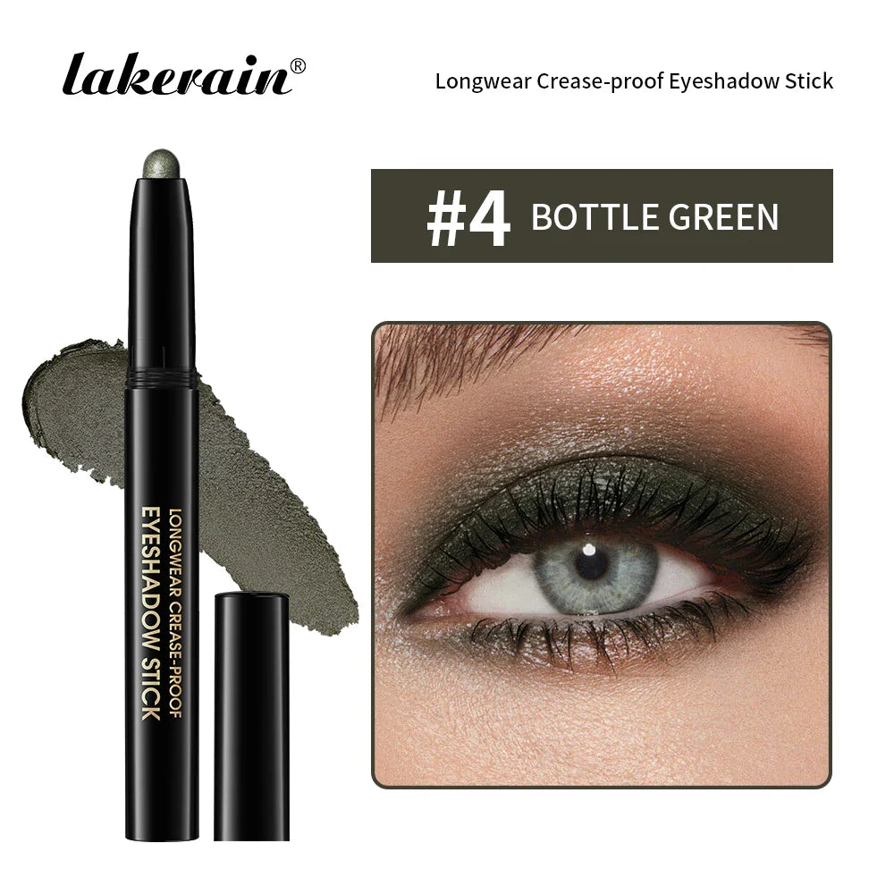 10-Color Longwear Eyeshadow Pencil Stick – Shimmer & Matte