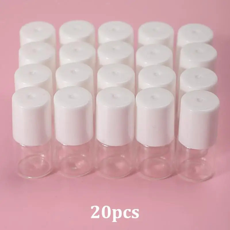 2ml Glass Roll-On Bottles for Essential Oils & Perfume | 5–20 Pack