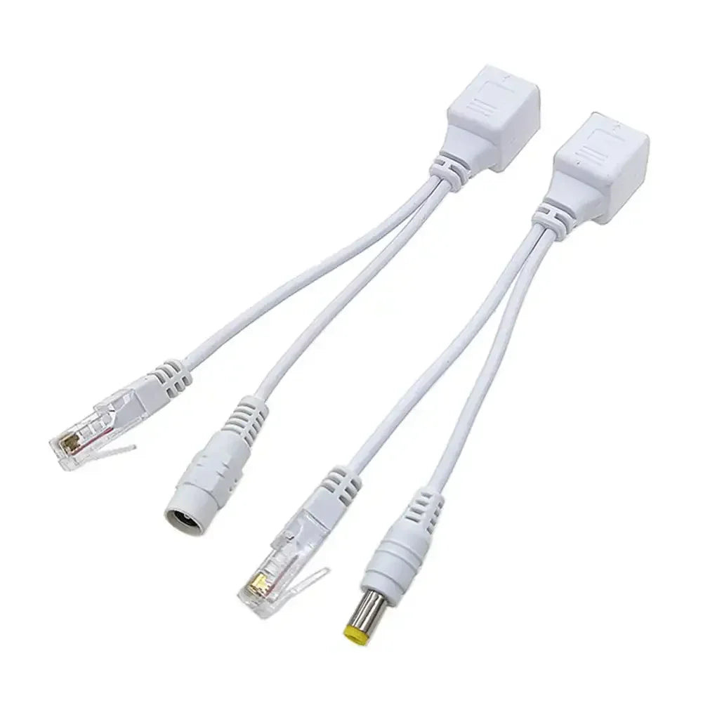 Passive PoE Injector & Splitter Kit – RJ45 5V 12V IP Camera
