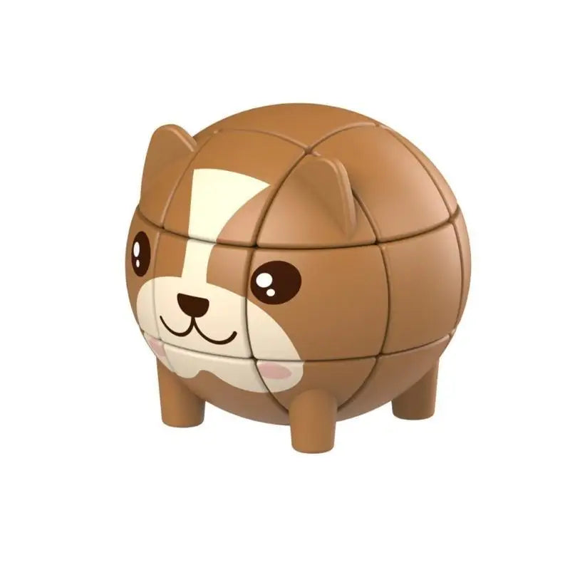 Cartoon Animal Puzzle Cubes – Cognitive Toy for Kids Ages 3+