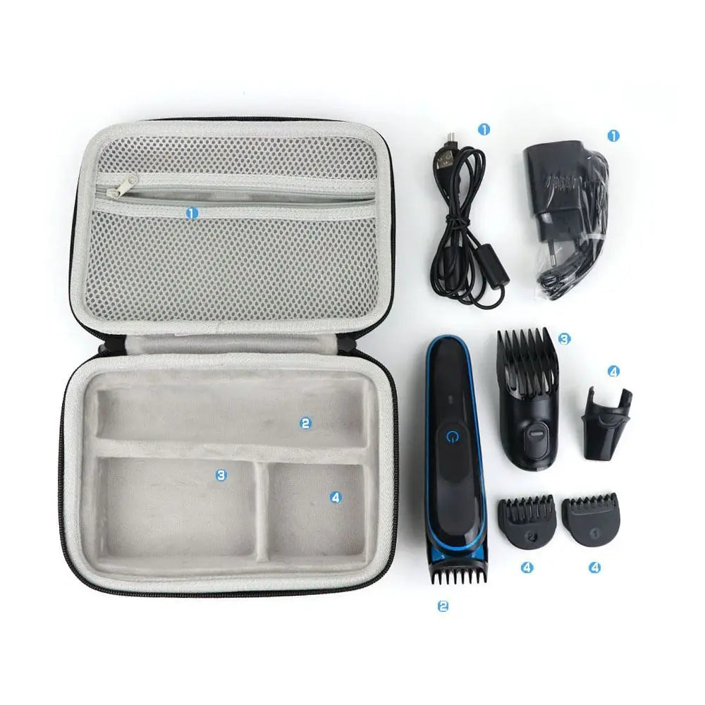 Shockproof Travel Shaver Case | Waterproof EVA Zipper Bag