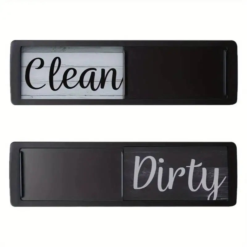Dishwasher Clean Dirty Magnet Sign | Kitchen Organizer