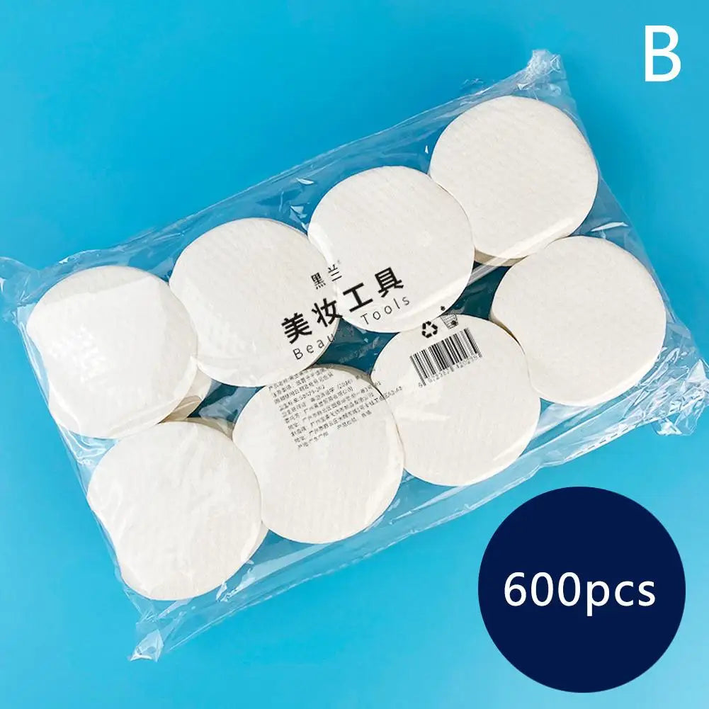 Organic Cotton Rounds 300/600/1200 Ct – Soft & Hypoallergenic