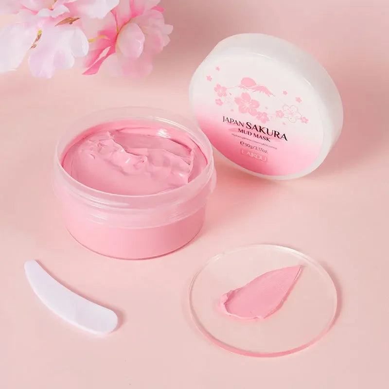 Laikou Sakura Mud Mask – Pore Minimizer & Oil Control 90g