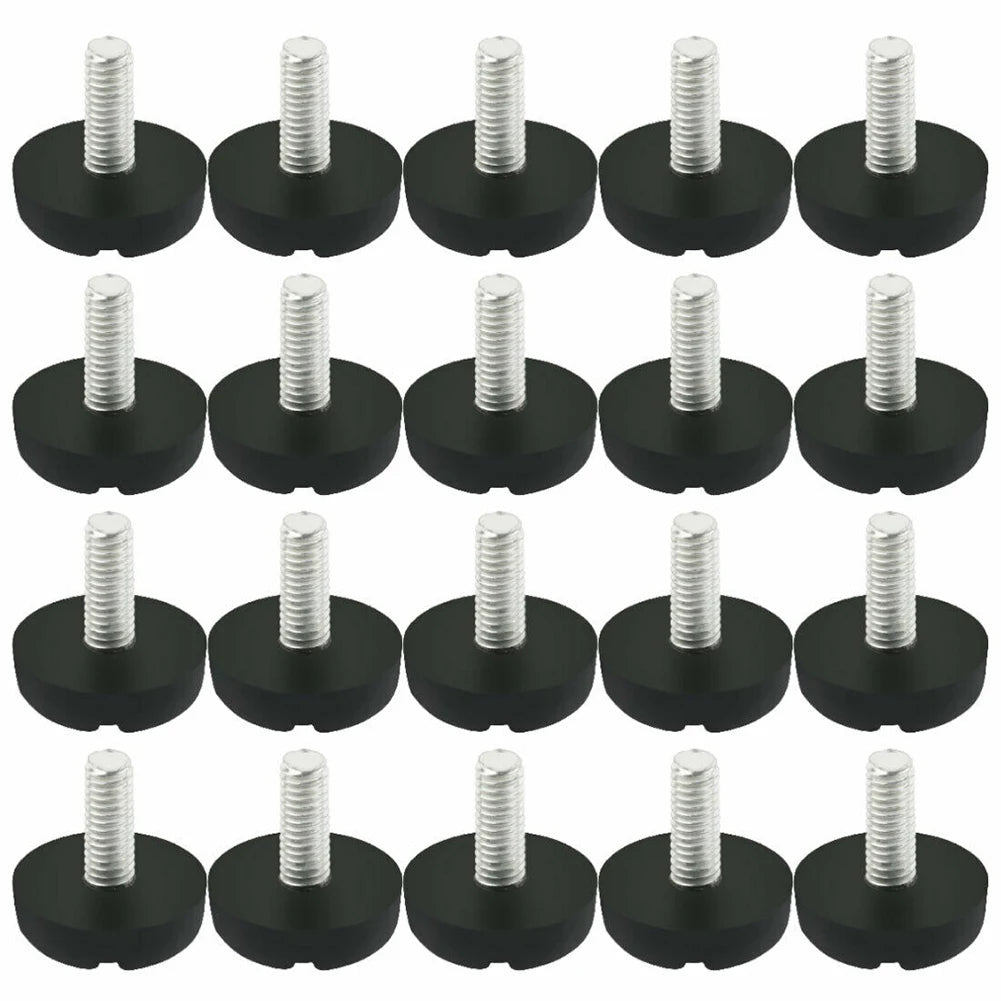 Leveling Foot Screw Furniture Table Chair Glide Adjuster M6 Cup