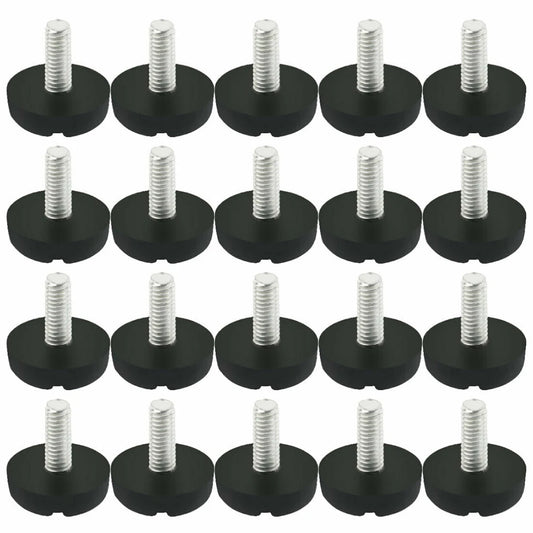 Leveling Foot Screw Furniture Table Chair Glide Adjuster M6 Cup Peaceful Pleasures Health and Wellness Default Title