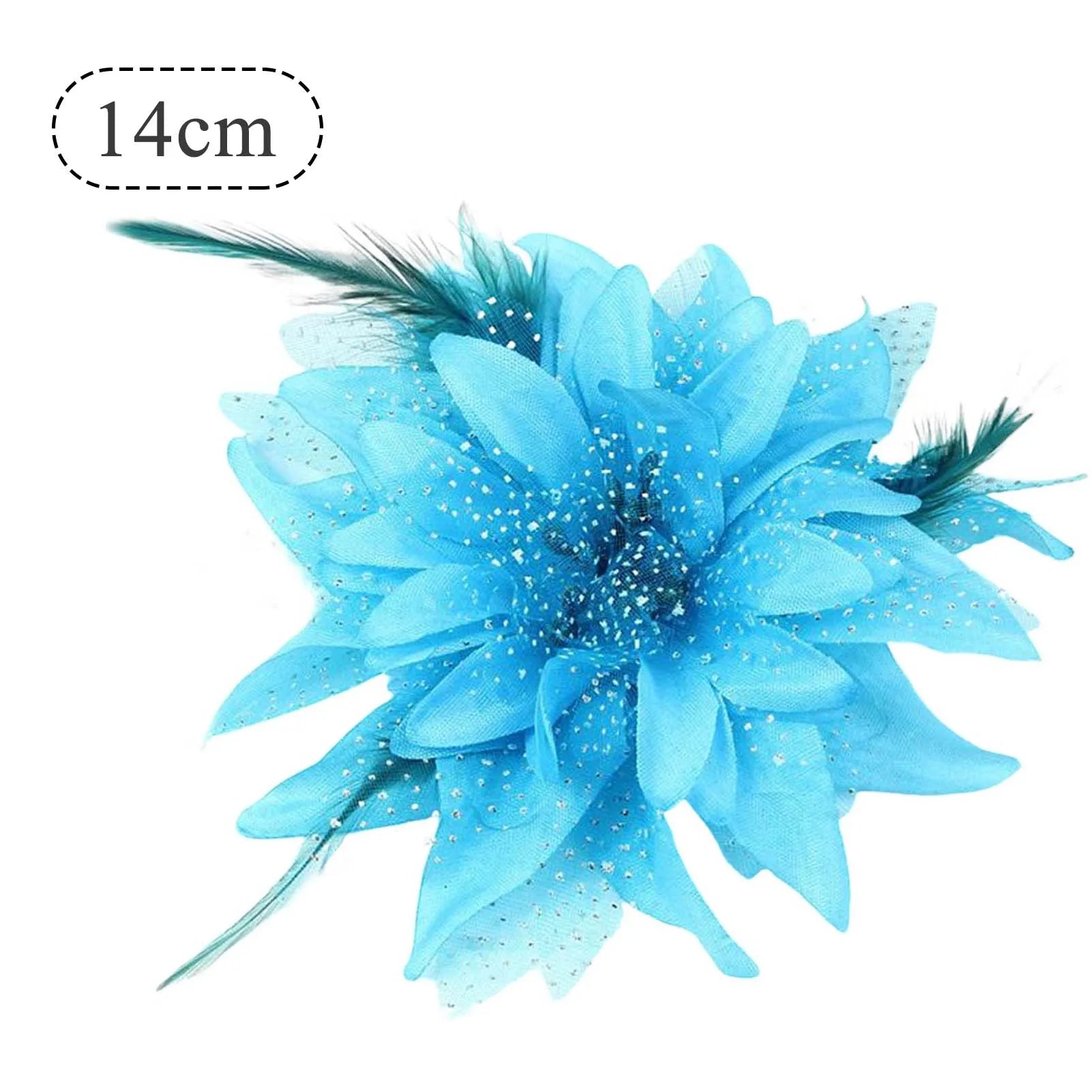 Party Performance Woman Flower Hair Clips Non Slip Branch Flower Hair Clip Barrettes for Thick Curly Hair Styling Decorative Peaceful Pleasures Health and Wellness
