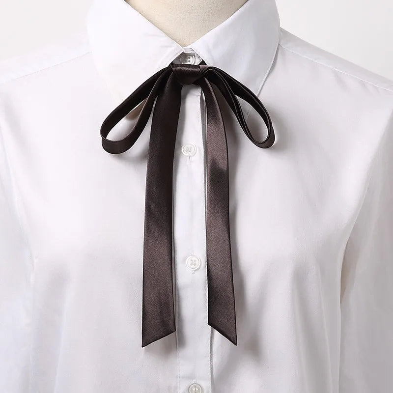 Korean JK Bow Tie – Unisex School Uniform Ribbon Collar