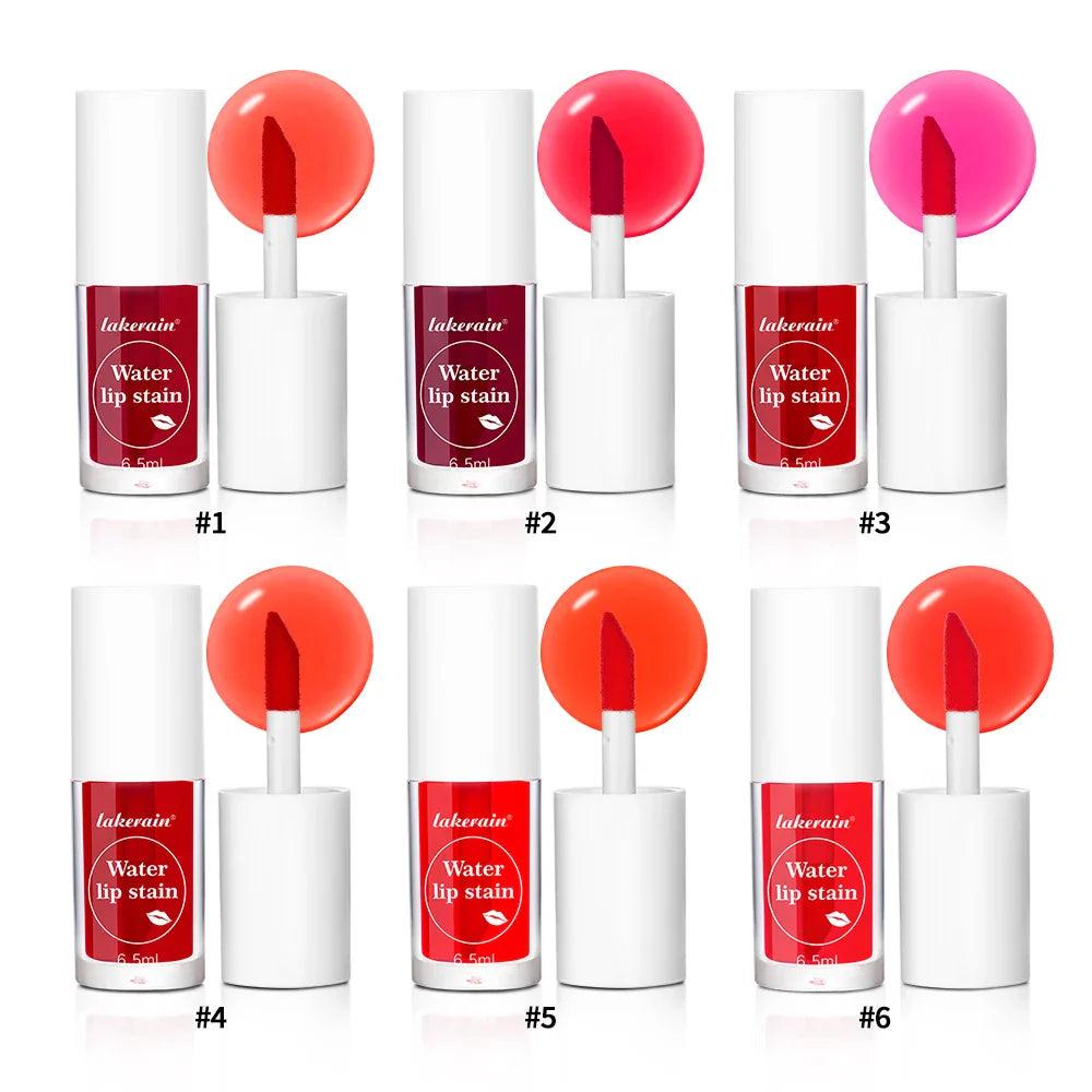 Lakerain Water Lip Stain – Long-Lasting Waterproof Lip Gloss
