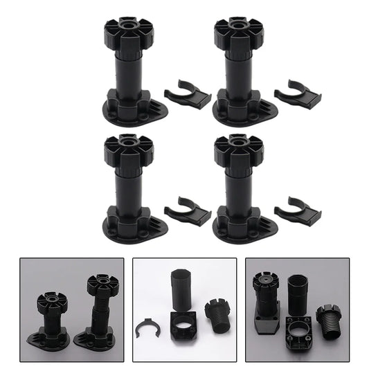 Adjustable Furniture Feet Stand Cabinet Table Sofa Bottom Load Peaceful Pleasures Health and Wellness