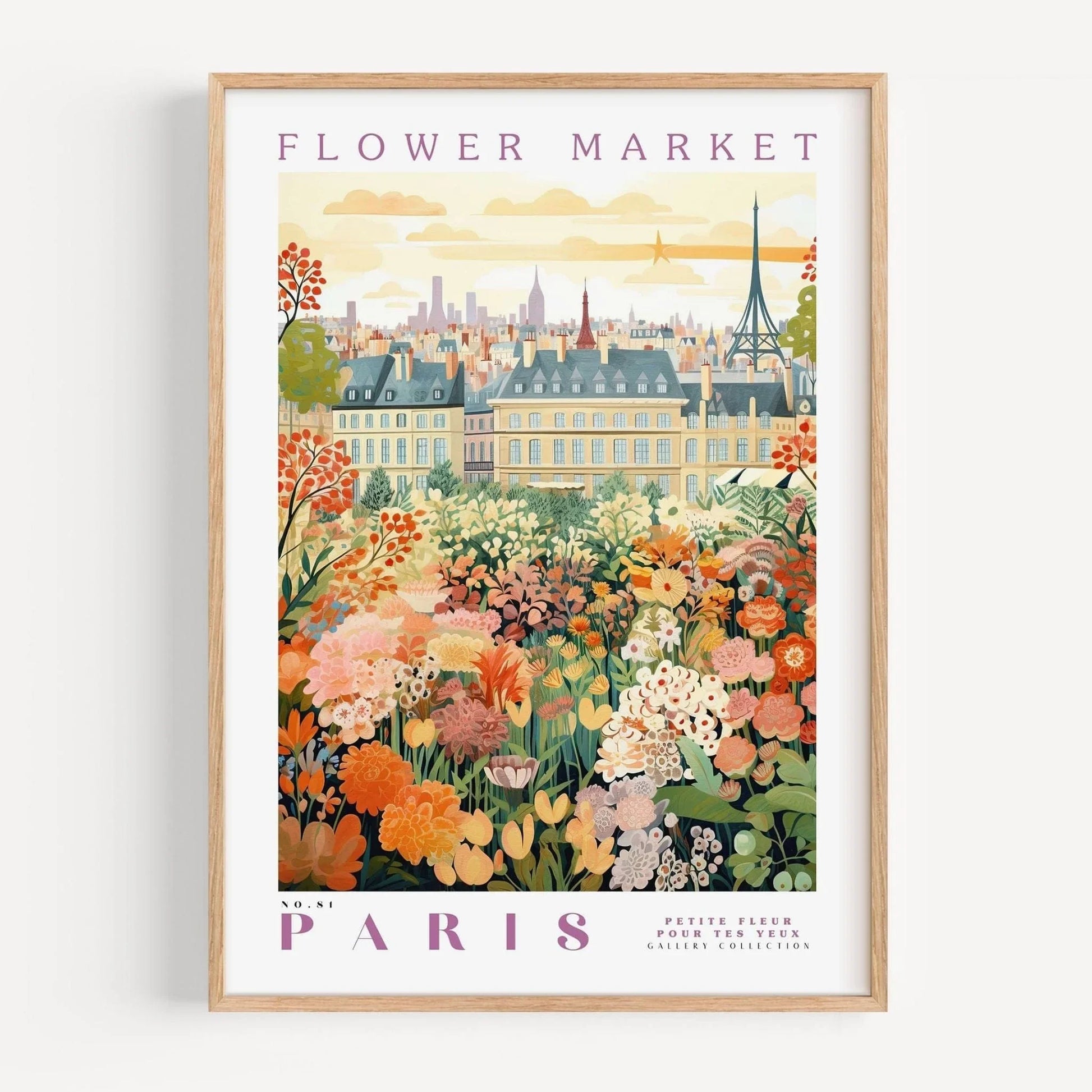 Flower Market Print, Paris Print, Botanical Prints, Digital Prints, Colorful Prints, Trendy Prints, Green Prints, Art Gifts, Flo Peaceful Pleasures Health and Wellness