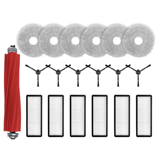A36T-For Roborock Qrevo S, Qrevo Pro, Qrevo Maxv, Qrevo Plus Vacuum Parts Main Roller Side Brush Filter Mop Pad Cloth Parts Peaceful Pleasures Health and Wellness Default Title