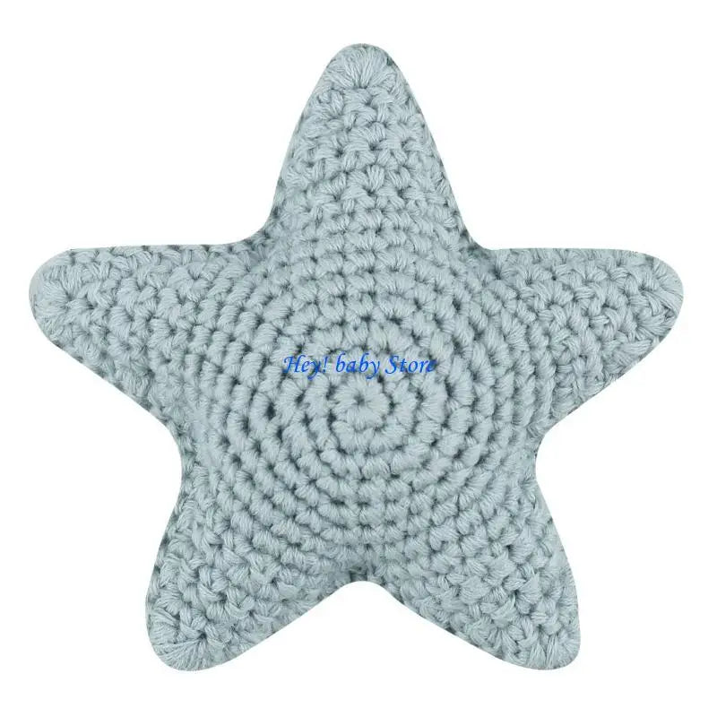 Crochet Star Pacifier Clip Teething Toy | Baby DIY Bead Gift