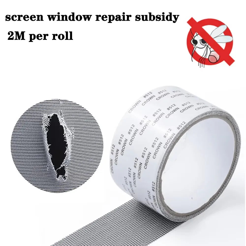 Easy-to-apply Waterproof Window Screen Repair Tape Keep Mosquitoes