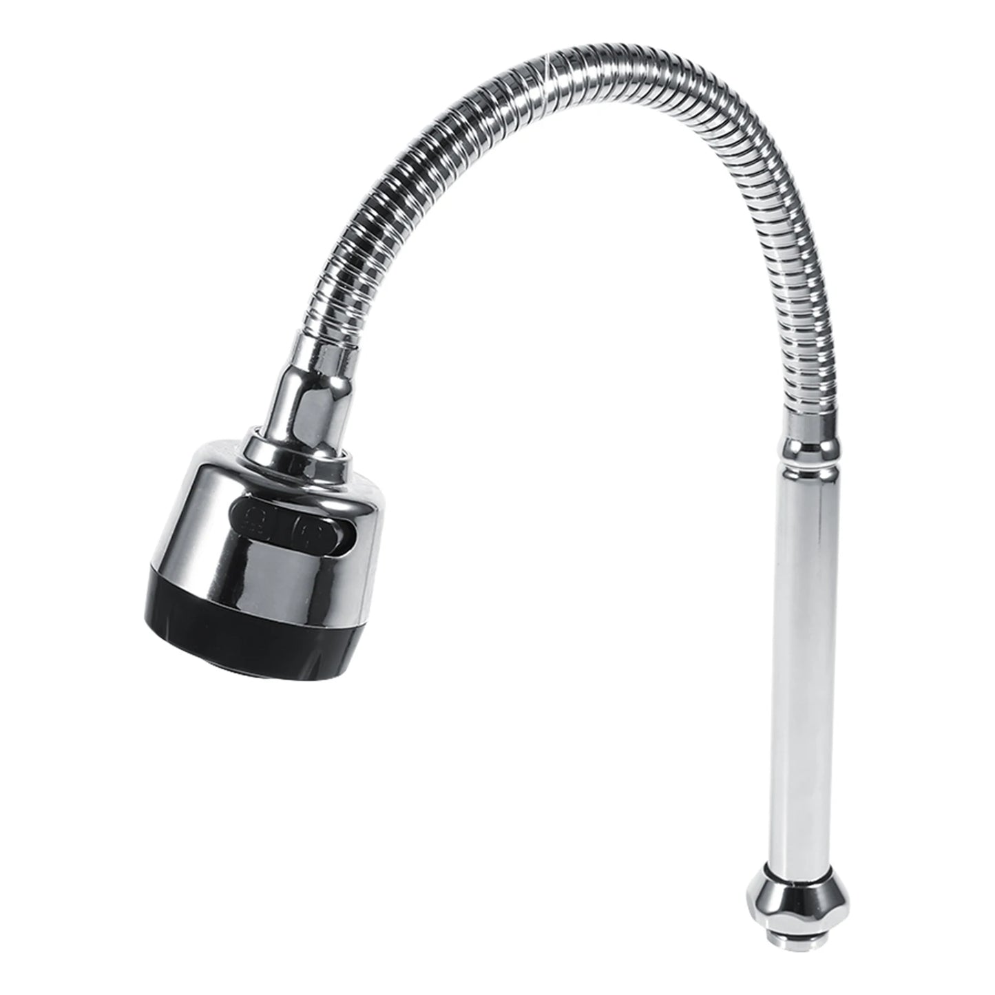 304 Stainless Steel Swivel Spout Kitchen Sink Faucet Pipe Fittings