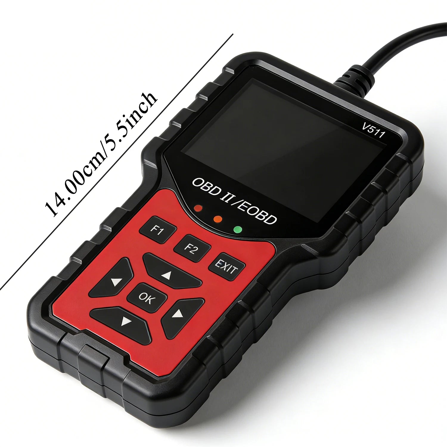 Obd Powered Obd2 Car Scanner V511 - Engine Fault Code Reader and Diagnostic Tool - Compatible with All Vehicles from 1996 Onwards, up to 36V, No Battery Required Peaceful Pleasures Health and Wellness