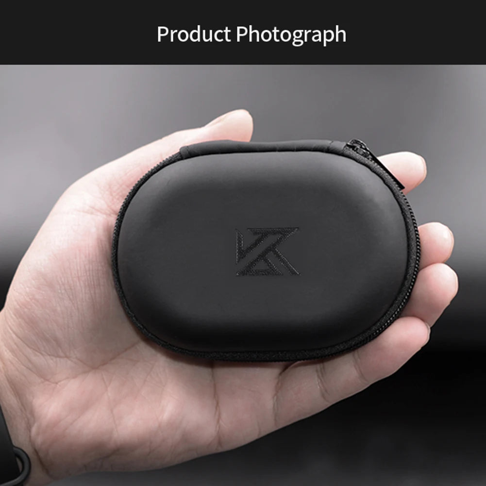 New Original For KZ Earphone Box Mini Headset Case Headphone Portability Wired Earphone Package Storage For ZEX Pro/EDX Earphone Peaceful Pleasures Health and Wellness