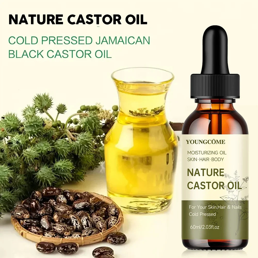 Organic Black Castor Oil – Hair, Skin & Body Moisturizer